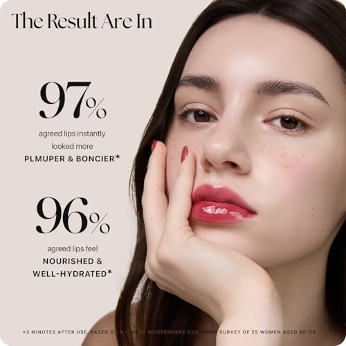 Nature Republic Honey Melting Lip Butter Balm ? Hydrating Tinted Plumping Lip Balm with Peptides, for Sheer & Glossy, Fuller-Looking Lips (RASPBERRY GLAZE)