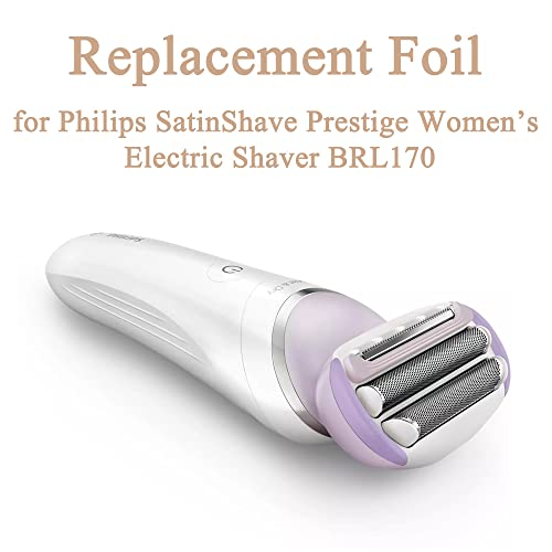 maxeylead Woman Shaver Replacement Foil Compatible with Philips SatinShave Prestige Women's Electric Shaver BRL170
