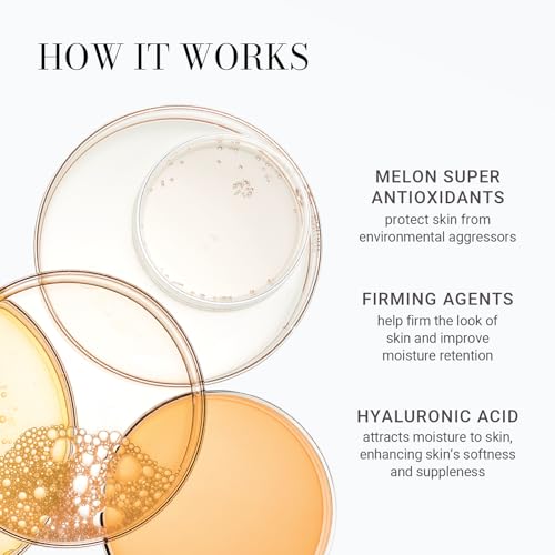 Meaningful Beauty Firming Serum, Anti Aging Facial Serum with Melon Super Antioxidants, Collagen & Hyaluronic Acid, Daily Skin Care for Women, Lightweight Hydrating Formula, Travel Ready, 0.5 Fl Oz