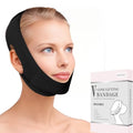 MASIKA V-Line Mask, Chin Strap for Sleeping,Chin Strap for Women,Jaw Exerciser,Jawline Shaper,Jaw Strap,Double chin strap,Jawline Shaper,Reusable chin stra,Black