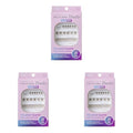 FALSCARA STUDIO Lash Extension Kit, Individual Lash Palette, 18 Stackable Lash Clusters, ¡®Dark Chocolate Spiky¡¯ False Eyelashes, Medium Volume, Length 10mm?14mm, Band Size 2mm-6mm (Pack of 3)