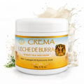 HIGH SUPREME Donkey Milk Face Cream(Leche de Burra) ? 120g With Collagen & Hyaluronic Acid ? Nourishing & Hydrating Moisturizer ? For Sensitive, Dry & Mature Skin ? Anti-Aging & Skin Renewal