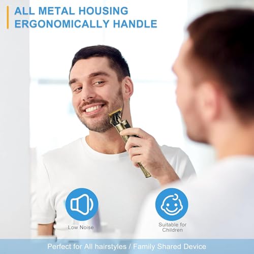 Men Professional Hair Clipper, Men's Cordless Hair Clipper, Suitable for haircutting and Beauty. Home use Rechargeable Hair Trimming Set