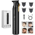 Hair Trimmer for Men,Professional Barber Trimmer,Cordless T-Blade Hair Clippers Precision Edgers T Liners Rechargeable Beard Trimmer,Waterproof Haircut kit,Long-Lasting Battery