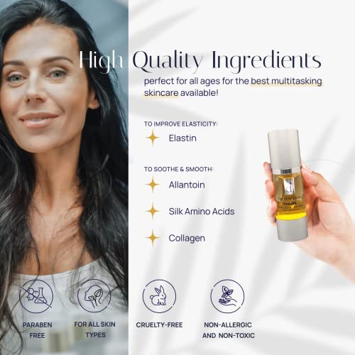 Distinction Firmalift Face & Eye Serum with Collagen & Elastisome ? Anti Aging Hydrating Serum ? Helps Smooth Fine Lines, Firm & Refresh Skin ? Lightweight Daily Formula - 1 Fl Oz