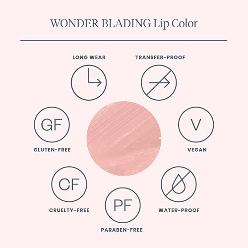 Wonderskin Wonder Blading Lip Stain Peel Off Masque - Long Lasting, Waterproof and Transfer Proof Pink Lip Tint, Matte Finish Peel Off Lip Stain (Neon Rose Masque)