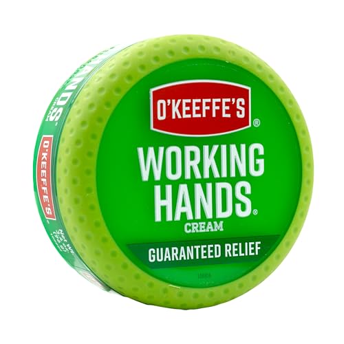 O'Keeffe's Working Hands Hand Cream in Jar (3 Pack), 3.4 oz