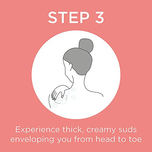 Spongelle Freesia Pear Wild Flower Buffer Body Scrubber | Bath & Shower Loofah for Women | Exfoliator with Body Wash Infused Sponge-| 14+ uses,(Pack of 2)