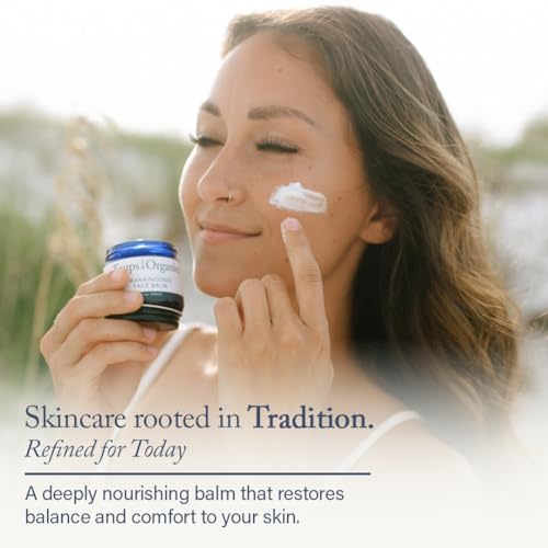 Toups & Co Frankincense Face Balm | Grass-Fed Tallow Moisturizer for Barrier Repair | Deeply Nourishing, Non-Comedogenic | With Organic Frankincense & Olive Oil | For Dry, Sensitive Skin