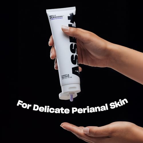 Asset Hole Cleanser ? Perianal-Optimized Gentle Daily Cleanser ? 150ml (5oz) | Non-Ionic Surfactant System | Hydrates, Soothes & Neutralizes Odor | pH Balanced, Vegan, Formulated for Sensitive Skin