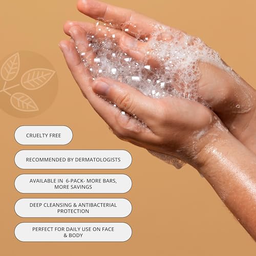 Cuticura Official Deep Cleansing Face and Body Soap - 5.25 oz (Pack of 3)