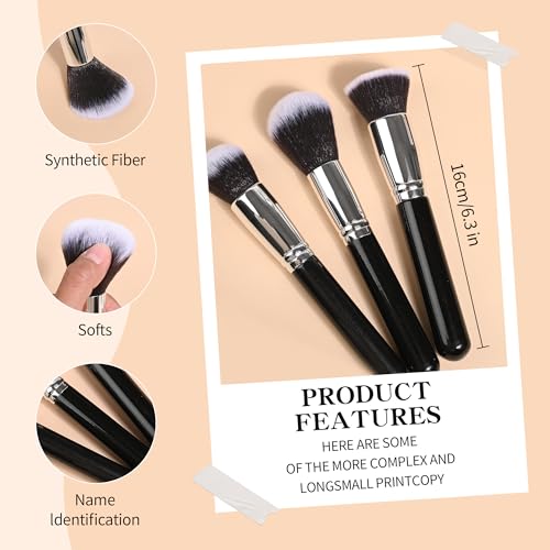 Makeup Brushes 32 Pcs Makeup Kit, Travel makeup brush set, Portable makeup brush set£¬Multi-functional Makeup Tool Set with Makeup Brush Foundation Brush Make up Brushes Set (LH32, Count, 32)