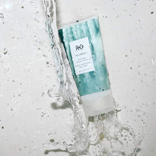 R+Co WATERFALL Moisture + Shine Lotion ? Lightweight Hydration & Frizz Control, Softens & Adds Shine, All Hair Types