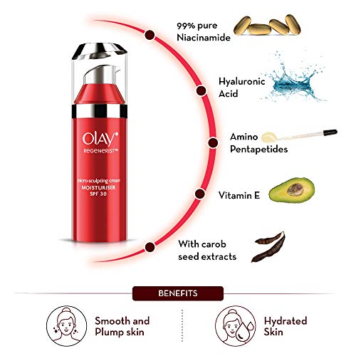 Olay Day Cream: Regenerist Microsculpting Mini Moisturiser (50g/1.8oz, Moisturizer SPF30)