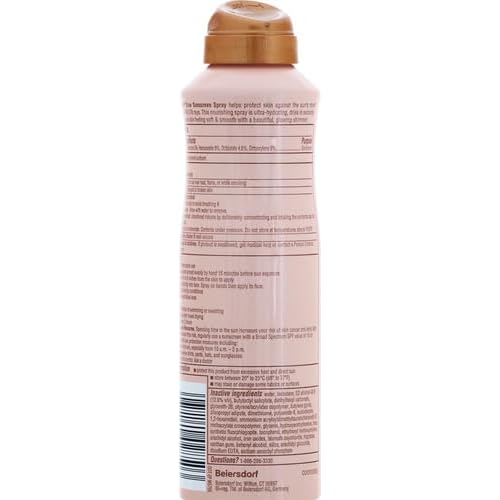 Coppertone Glow with Shimmer Sunscreen Spray SPF 50, Water Resistant Spray Sunscreen, Broad Spectrum SPF 50 Sunscreen Spray, 5 Oz Spray