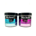 MIA SECRET Acrylic Powder 2pc Set - Clear + Pink 8 oz