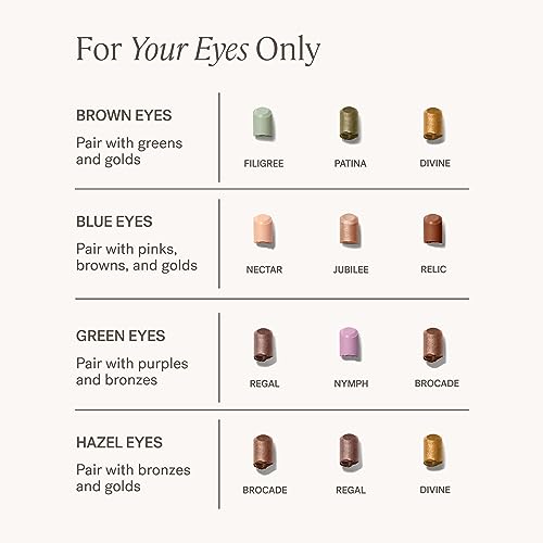 ILIA - Eye Stylus Shadow Stick | Rich, Blendable Pigment | Waterproof, Sweatproof, Crease-Resistant, Up To 12-Hour Wear | Clean, Safe for Sensitive Eyes, Vegan (Jubilee)