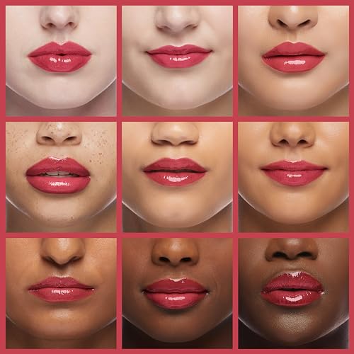 Revlon Liquid Lipstick with Clear Lip Gloss, ColorStay Overtime Lipcolor, Dual Ended with Vitamin E, 040 Forever Scarlet, 0.07 Fl Oz