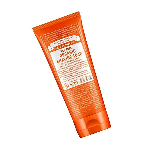 Dr Bronners, Shave Gel Tea Tree Organic, 7 Fl Oz