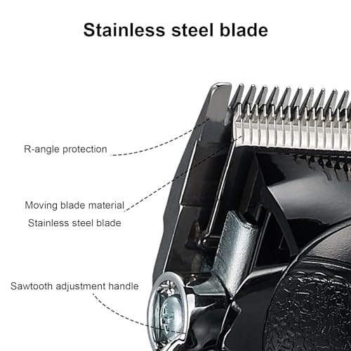Electric Hair Clippers Cordless Hair Trimmer Men's Haircut Kit with 13 Guide Combs Hair Trimming Styling & Grooming Kit for Salon Barbers Home Use