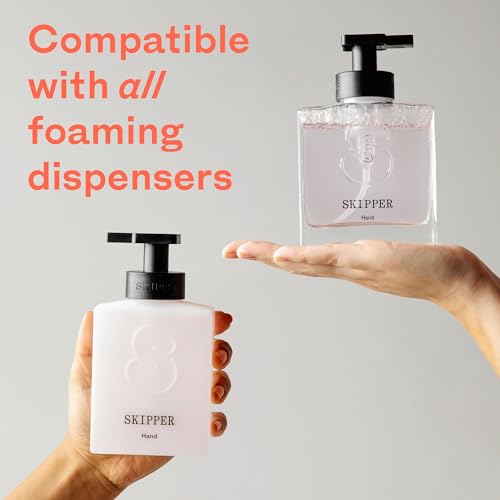 Tirtyl Skipper Foaming Hand Soap Tablet Refills - 12 Pack - 96 fl oz total (12x 8 fl oz) - Rebranded - Compostable Packaging - Variety Fragrance Pack