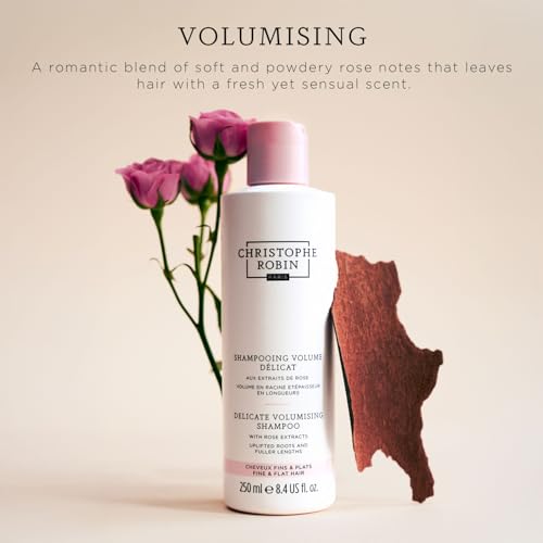 Christophe Robin Delicate Volumizing Conditioner With Rose Extracts for Thin, Fine, and Flat Hair 6.7 fl. oz