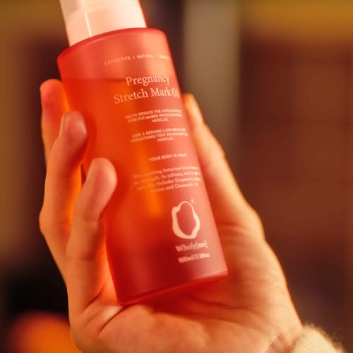 Natural Pregnancy Anti-Stretch Mark Oil - Body Care for Women & Postpartum - Prevents and Reduces Stretch Marks - Natural Formula - 100ml