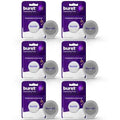 BURST Expanding Dental Floss (Mint Eucalyptus/240 Yards) | Stain Absorbing & Woven Teeth Floss with Xylitol Coating to Fight Cavities | Vegan | Paraben Free Expanding Floss