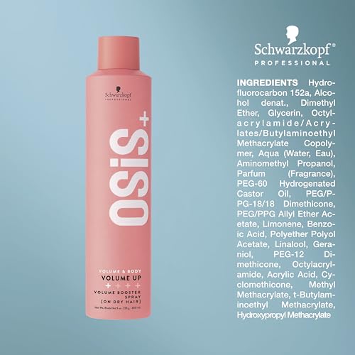 OSiS+ Volume Up Booster Spray - Lightweight Flexible Volume Control Spray