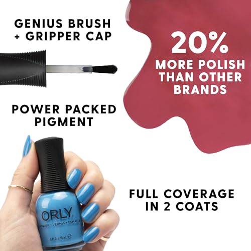 Orly Nail Polish Terra Nova Collection | Vibrant, Jewel-toned Fall Nail Shades (6Pix, Collection Set)
