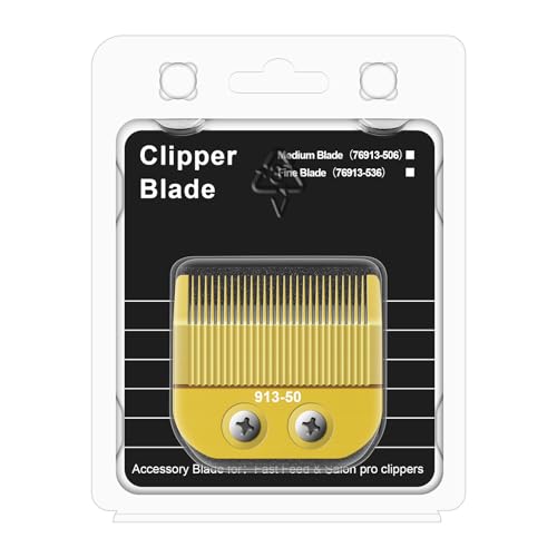 913-50 Adjustable Medium Blade Replacement Trimmer Blade Compatible with oster Finisher Trimmer Model 59 and T-Finisher Trimmer Blades£¬Golden