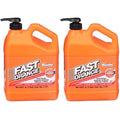 Fast Orange Permatex 25219 Pumice Lotion Hand Cleaner with Pump, 1 Gallon (Pack of 2)