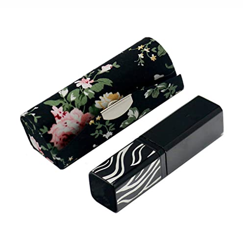 Lipstick Case Holder with Mirror Travel Lipstick Organizer for Purse