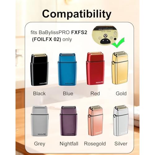 4.5V for BaBylissPRO FOILFX02 Shaver Charger Cord Compatible with BaByliss PRO FXFS2 Metal Double Foil Razor