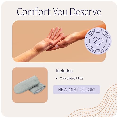 Therabath Insulated Mitts for Paraffin Wax Bath
