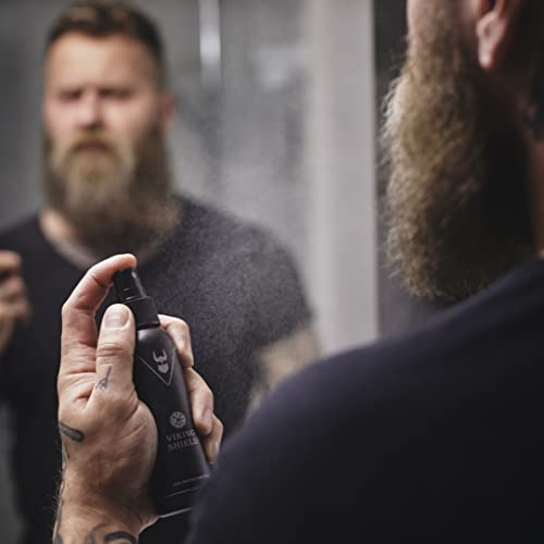 The Beard Struggle Warrior's Beard & Hair Heat Protectant Spray, Balm & Day Liquid Tonic Beard Oil Bundle - Alfheim's Forests
