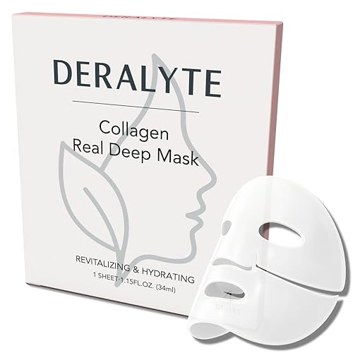 Hydrating Bio-Collagen Deep Mask ? Overnight Hydrogel Face Mask for Pore Care & Soothing Revitalizing Effect - Pack of 4