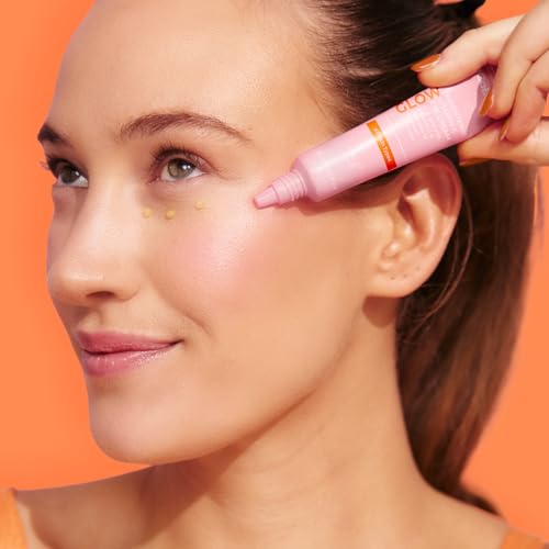 MCoBeauty - Glow Brightening Vitamin C Eye Cream - Hydrating, Radiance-Boosting Eye Moisturiser - Contains Ascorbic Acid - Vegan, Cruelty Free Skin Care