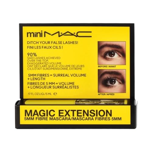 MAC Mini MAC Magic Extension 5MM Fibre Mascara (Extensive Black) - 0.17 fl oz / 5 mL