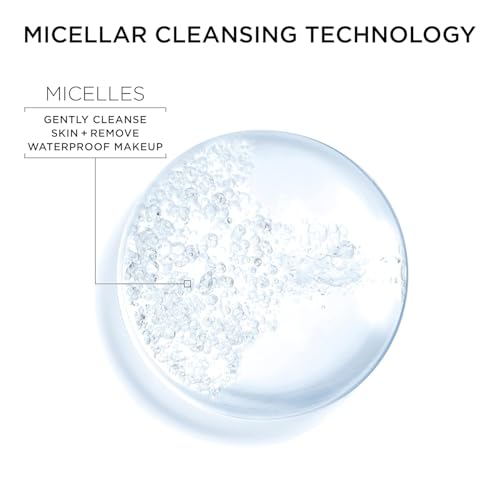 Garnier SkinActive Micellar Water Gift Set, Face Cleansing Holiday Skin Care Kit with Travel Size Micellar Facial Cleansers, Includes Original, Waterproof and Vitamin C Formulas, 1 Kit