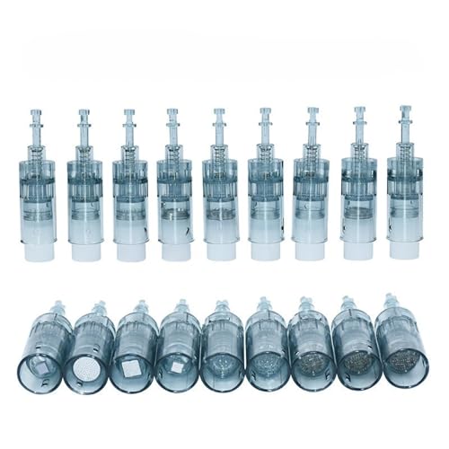 Microneedling Pen Replacement Cartridges 0.25mm for M8 & M7S ? 20PCS 16-Pin Refills, Easy-to-Use for Home Use (16 Pin,20PCS)