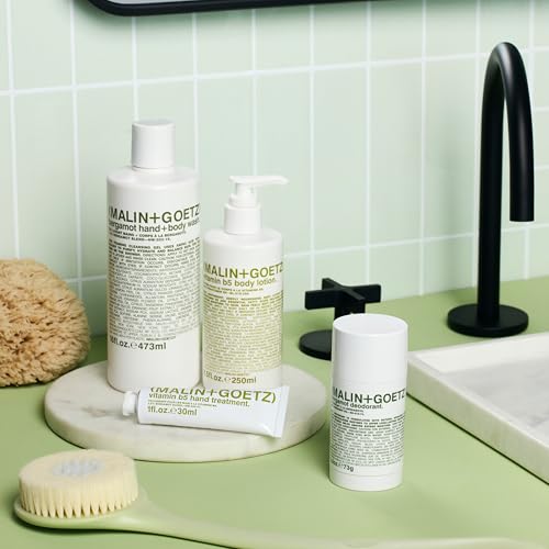 MALIN+GOETZ Vitamin B5 Body Lotion | Lightweight Daily Moisturizer with Avocado & Grapeseed Oils | Hydrating, Nourishing, Long-Lasting & Bergamot Scented | Vegan, Cruelty-Free