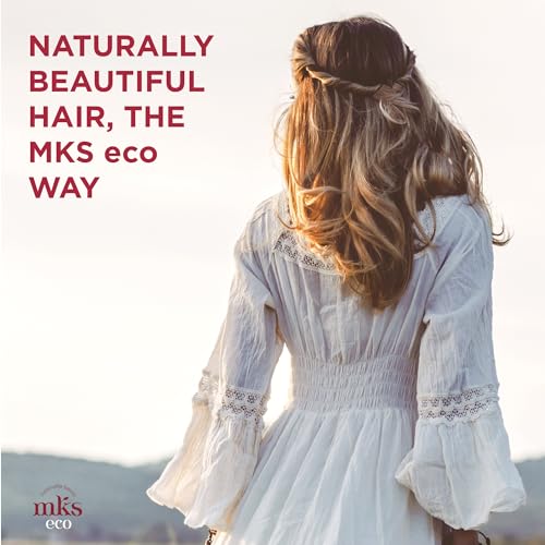 MKS eco Nourish Shampoo for Fine Hair, Light Breeze (25 fl oz) + MKS eco Hydrate Conditioner for Fine Hair, Light Breeze (25 fl oz) - Moroccan Argan Oil, Hemp Seed Oil - Vegan, Cruelty Free