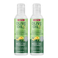 ORS Olive Oil Frizz Control & Shine Glossing Hair Polisher with Pequi Oil 3 Ounces (Pack of 2)