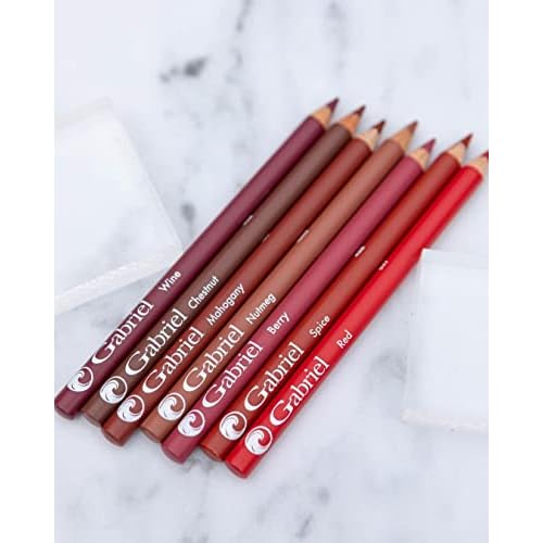 Zuzu Luxe Lip Pencil, Creamy Lipliner, long lasting, Infused with Jojoba Seed Oil and Aloe for ultra hydrated lips. Natural, Paraben Free, Vegan, Gluten-free,Cruelty-free, Non GMO, (1, Fraise)
