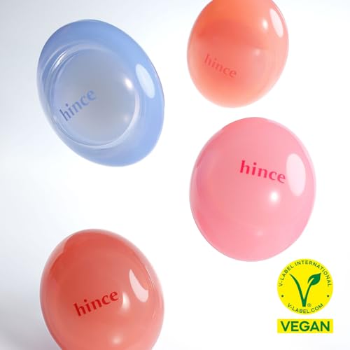 hince Raw Glow Dewy Ball - Tinted Lip Balm, Jelly Gloss Glow, Shine and Hydration, Lip & Blush Multiuse, Vegan, 0.12 oz. (13 colors) (FEVER DEW)