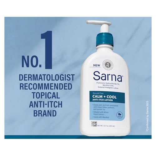 Sarna Calm + Cool Anti-Itch Lotion 7.5 Fl. Oz. (Pack of 5)