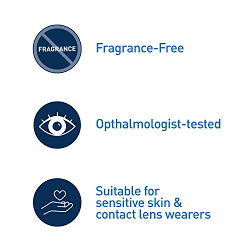 CeraVe Eye Makeup Remover with Hyaluronic Acid and Ceramides,Waterproof,Non-Comedogenic,Fragrance Free,Non-Greasy & Ophthalmologist Tested,4 Ounces,(Pack of 2)
