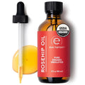 Eve Hansen Rosehip Oil for Face & Skin ? Organic Cold-Pressed Rosehip Seed Oil | Hydrating & Fast-Absorbing Moisturizer | 2oz