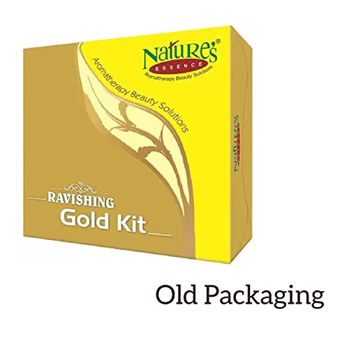 Nature's Essence Glowing Gold Facial Kit, 500 grams (5X100 grams)
